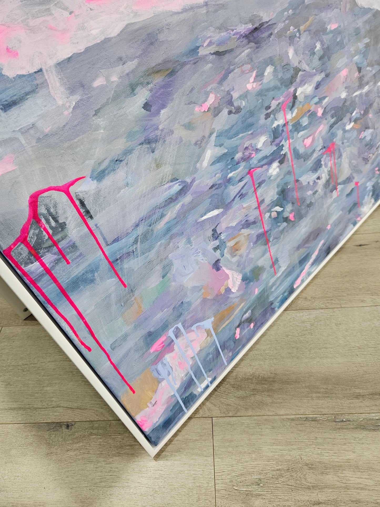 Abstract Original Artwork - Between the Cliffs By Charley J. Cox