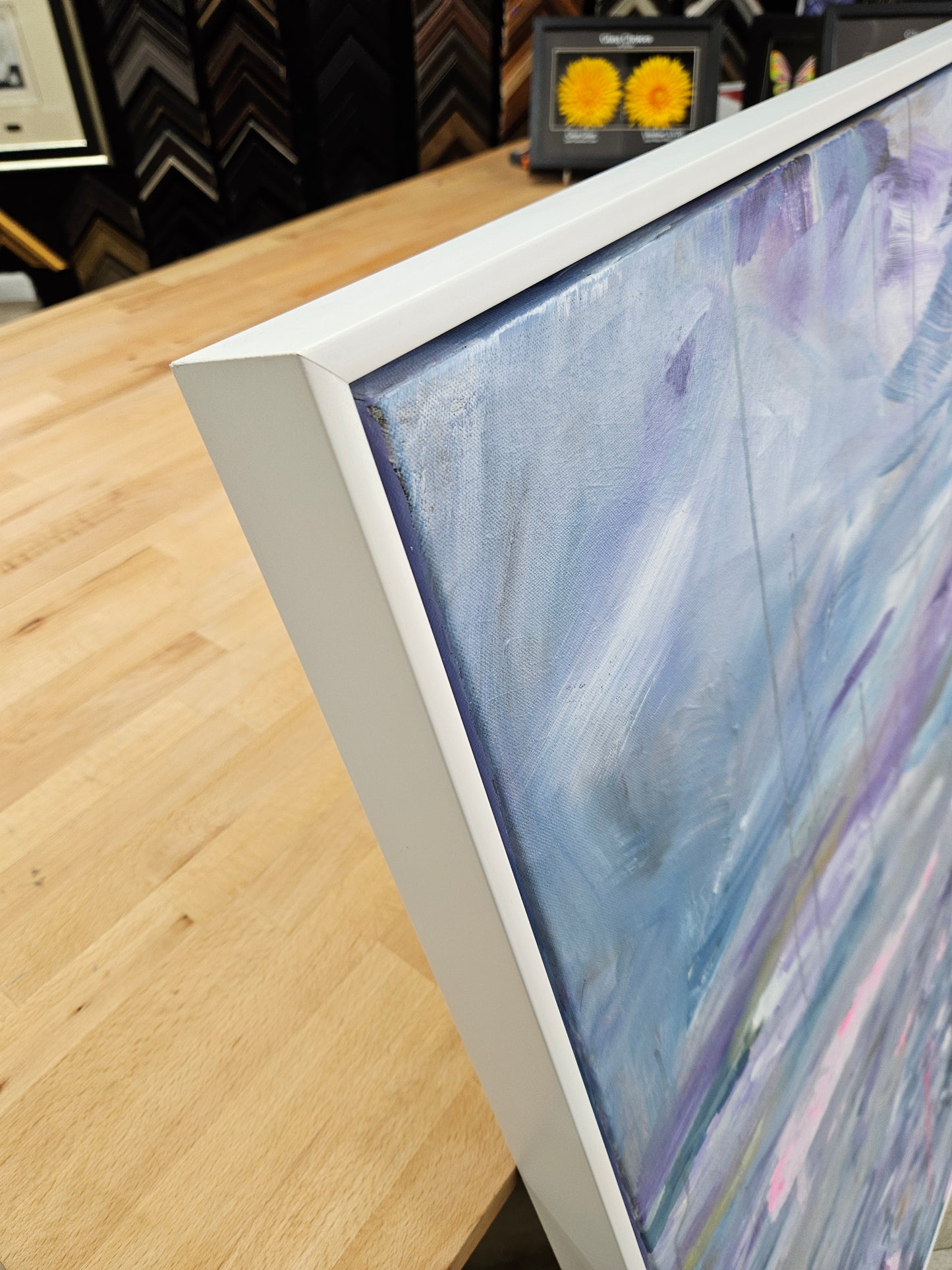 Abstract Original Artwork - Between the Cliffs By Charley J. Cox